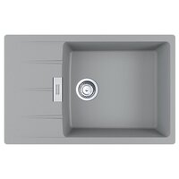 Кухонна мийка Franke Centro CNG 611-78 XL, сірий камінь, кліпси (114.0701.818)