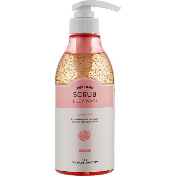 

Гель-скраб для душа Village 11 Factory Perfume Scrub Body Wash Classic Pink 500мл