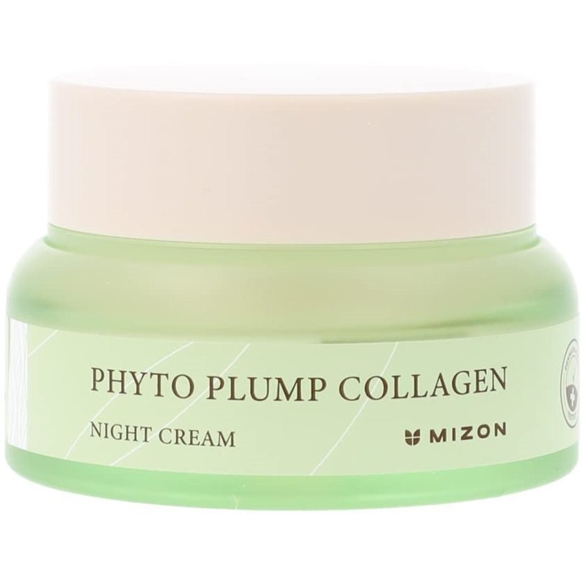 Крем для обличчя нічний Mizon Phyto Plump Collagen Night Cream з фітоколагеном 50млфото