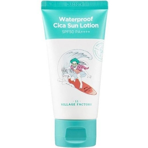 

Лосьон солнцезащитный водостойкий Village 11 Factory Cica SPF50+ PA++++ 80мл