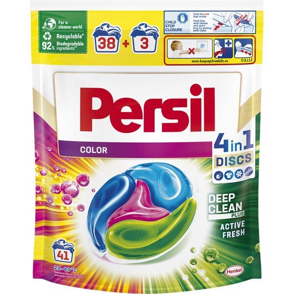 

Капсулы для стирки Persil Disks Color 41шт