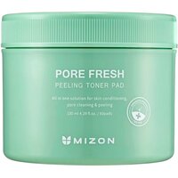 Пилинг-диски для очищения кожи Mizon Pore Fresh Peeling Toner Pad 130мл