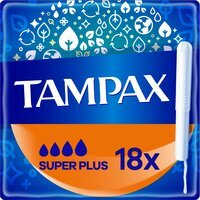 Тампони Tampax Super Plus Duo з аплікатором 18шт
