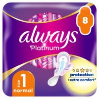 Гигиенические прокладки Always Platinum Normal (Розмір 1) 8 шт