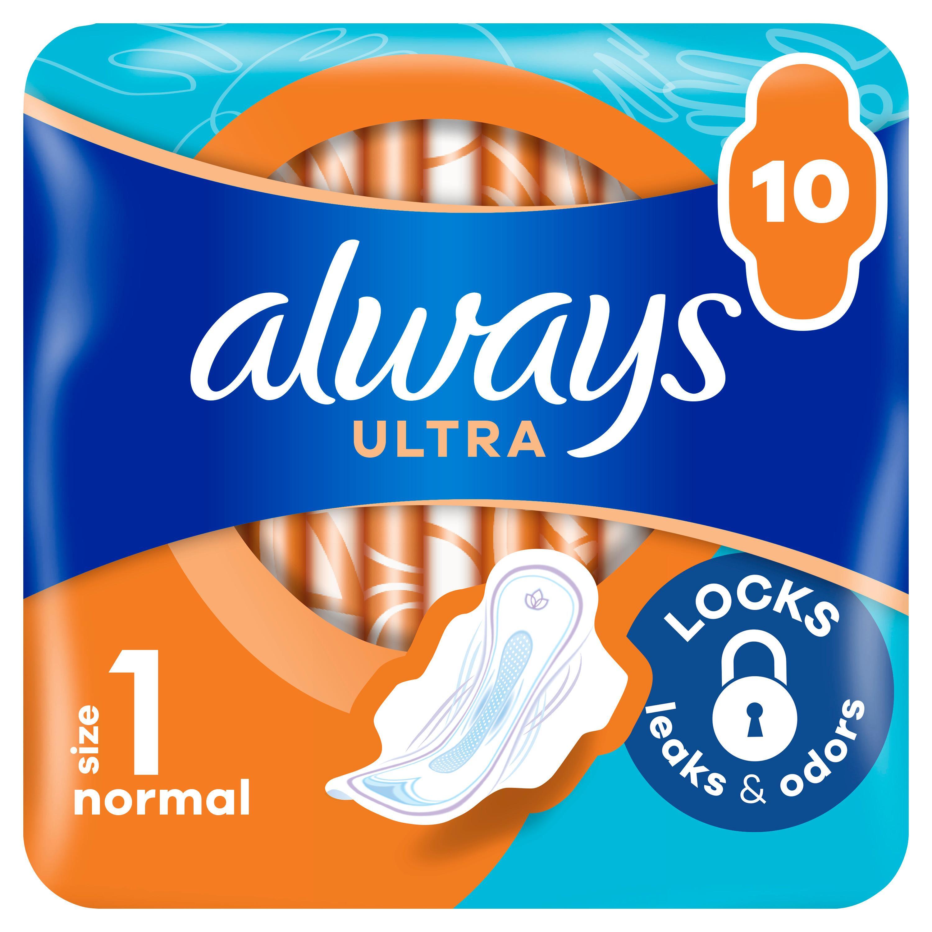 Гігієнічні прокладки Always Ultra Normal (Розмір 1) 10 штфото1