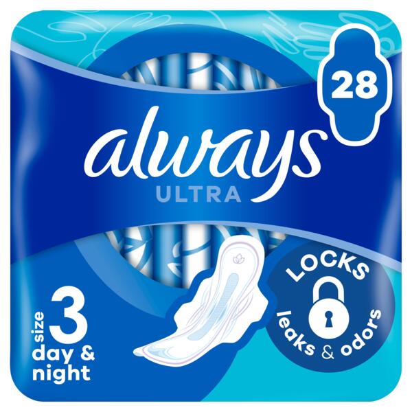 

Гигиенические прокладки Always Ultra Day Super Extra (Розмір 3) 28 шт
