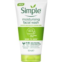 Гель для умывания Увлажняющий Simple Kind to Skin Moisturising Facial Wash 150мл