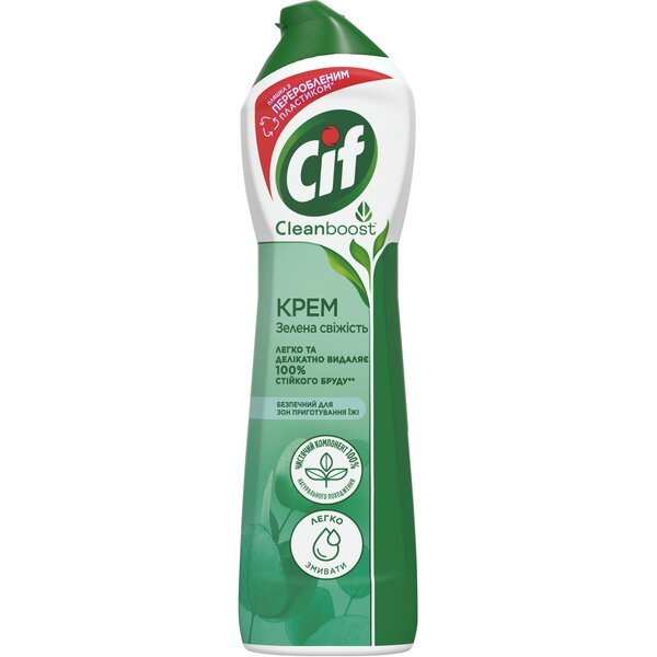 

Крем для чистки Cif Зеленая свежесть 500мл
