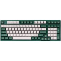 Клавиатура Akko 3098S London 98Key, TTC Speed Silver, USB, Hot-swappable, EN/UKR, RGB, Green