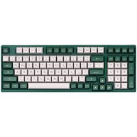 Клавіатура Akko 3098S London 98Key, TTC Speed Silver, USB, Hot-swappable, EN/UKR, RGB, Green