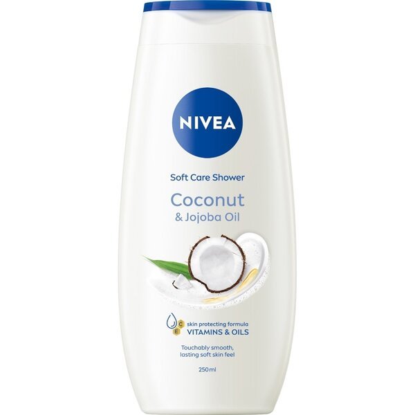 

Гель-крем для душа Nivea с экстрактом кокоса и маслом жожоба 250мл