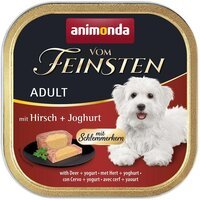Корм вологий для собак Vom Feinsten з олениною та йогуртом 150 г