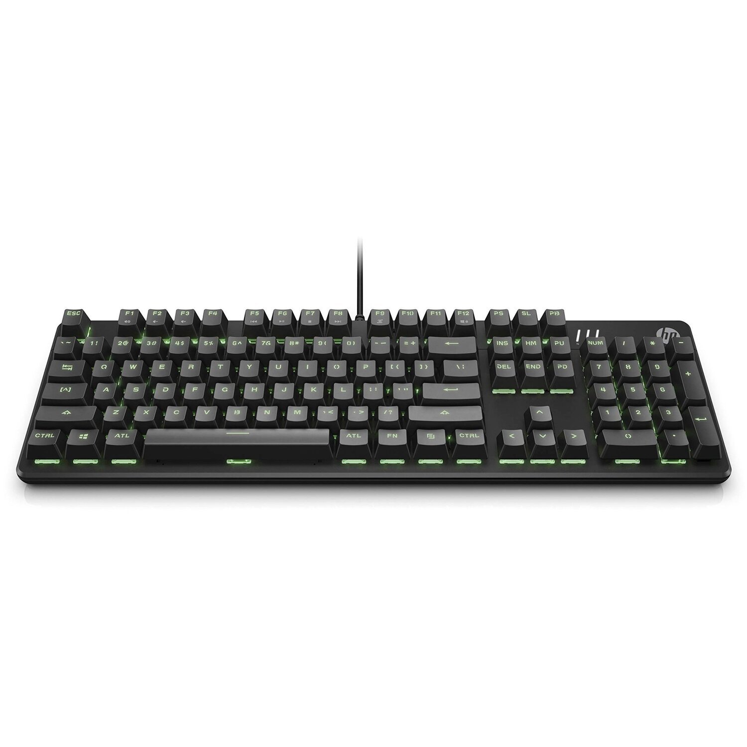 Игровая клавиатура HP Pavilion Gaming 550 RGB 104key Red Hybrid USB Black (9LY71AA) фото 