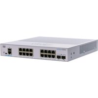 Коммутатор Cisco CBS250 Smart 16-port GE, 2x1G SFP (CBS250-16T-2G-EU)