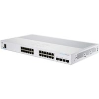 Комутатор Cisco CBS250 Smart 24-port GE, 4x1G SFP (CBS250-24T-4G-EU)