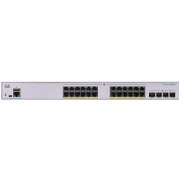 Комутатор Cisco CBS250 Smart 24-port GE, PoE, 4x1G SFP (CBS250-24P-4G-EU)