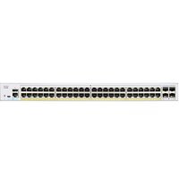 Коммутатор Cisco CBS250 Smart 48-port GE, PoE, 4x1G SFP (CBS250-48P-4G-EU)