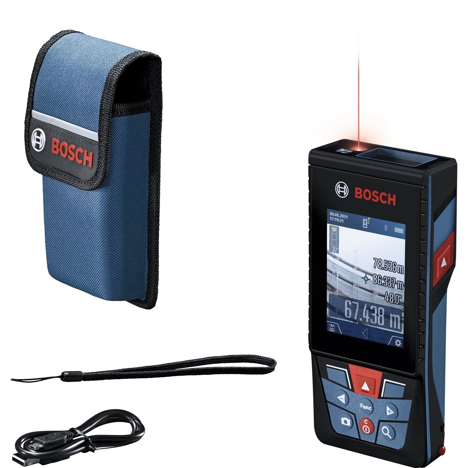 Дальномер лазерный Bosch Professional GLM 150-27 C с чехлом (0.601.072.Z00) фото 