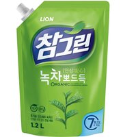Средство для мытья посуды Lion Зеленый чай дойпак 1,2л