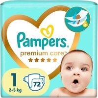 Підгузки дитячі Pampers Premium Care Newborn 2-5кг 72шт