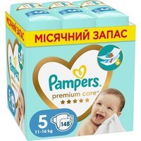 Підгузки дитячі Pampers Premium Care Junior 11-16кг 148шт