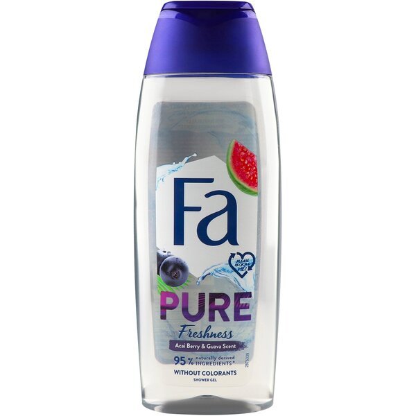 

Гель для душа Fa Pure Freshness с ароматом ягоды асаи и гуавы 250мл