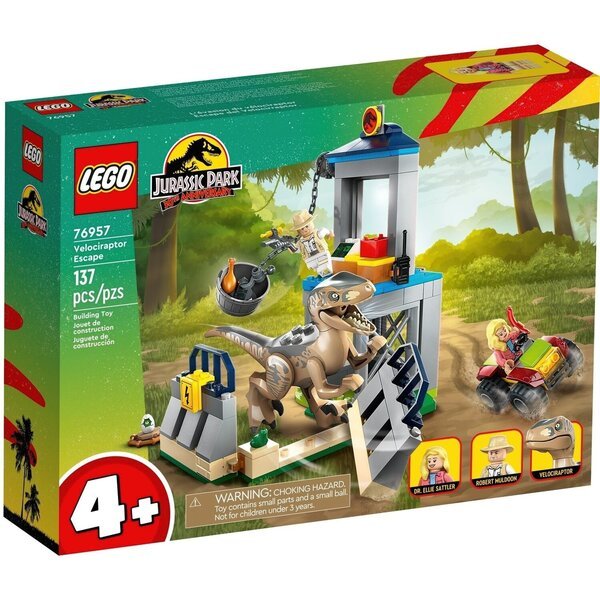 Акція на LEGO 76957 Jurassic Park Побег велоцираптора від MOYO