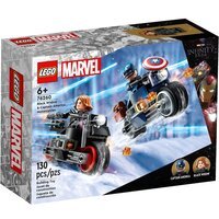 LEGO 76260 Marvel Мотоцикли Чорної Вдови та Капітана Америка
