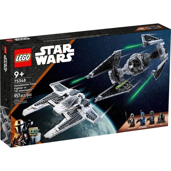 Акція на LEGO 75348 Star Wars  Мандалорский истребитель против перехватчика TIE від MOYO