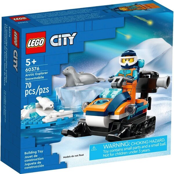 Акція на LEGO 60376 City Арктический исследовательский снегоход від MOYO