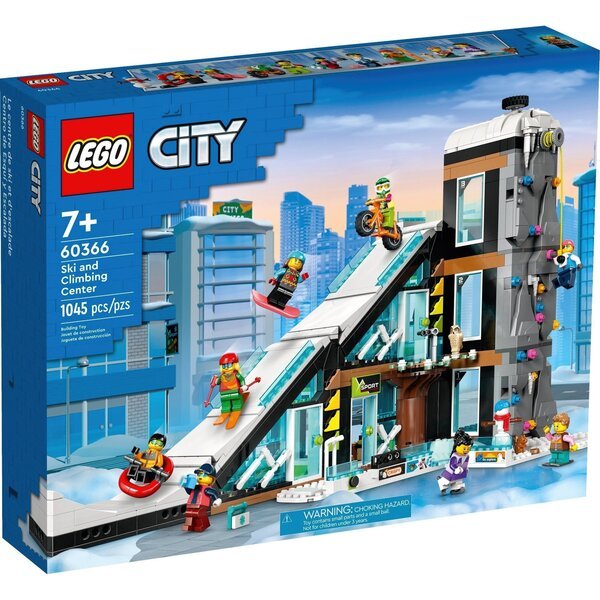 Акція на LEGO 60366 City Горнолыжный и скалолазный центр від MOYO