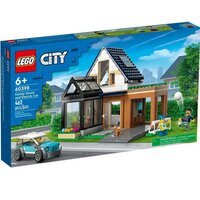 LEGO 60398 City Сімейний будинок та електромобіль
