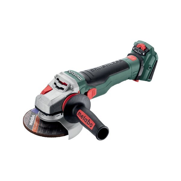 

Шлифмашина угловая аккумуляторная Metabo WVB 18 LTX BL 15-125 QUICK, 125мм, 18В (601731850)