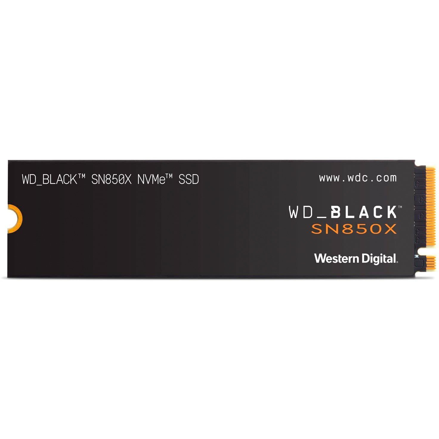 SSD накопитель WD M.2 4TB PCIe 4.0 Black SN850X (WDS400T2X0E) фото 