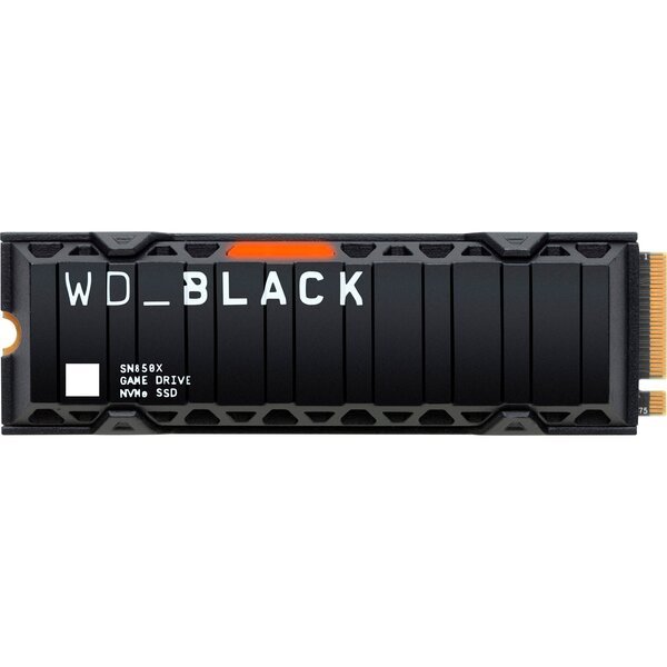 

SSD накопитель WD M.2 1TB PCIe 4.0 Black SN850X Heatsink (WDS100T2XHE)