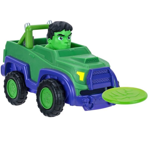 Акція на Машинка Spidey Little Vehicle Hulk W1 Халк (повреждена упаковка) від MOYO
