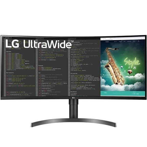 

Монитор 35" LG UltraWide 35WN75C-B Curved