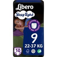 Подгузники-трусики Libero Sleep Tight размер 9 22-37кг 10шт