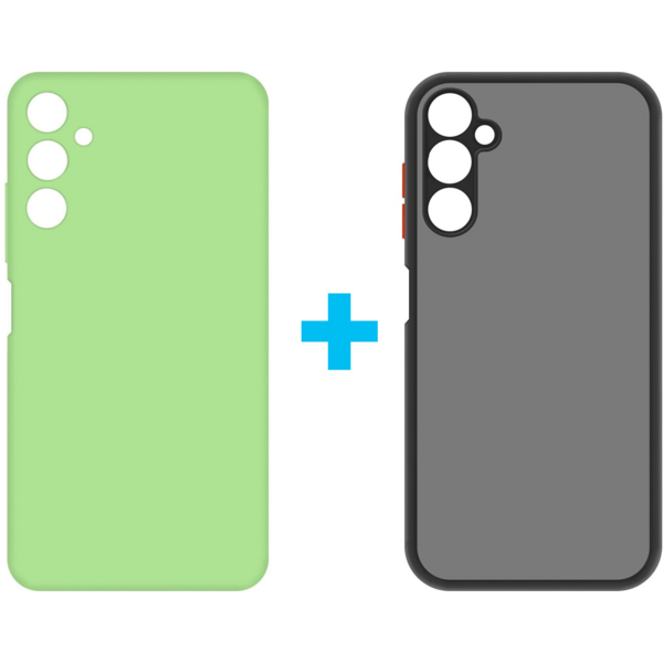 Акція на Чехол MakeFuture для Samsung A14 Silicone Light Green (MCL-SA14LG) від MOYO