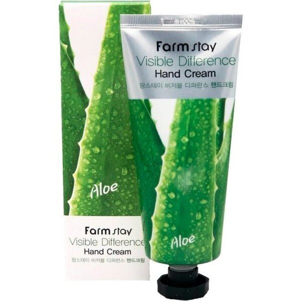 Крем для рук FarmStay Visible Difference Hand Cream Aloe 100г
