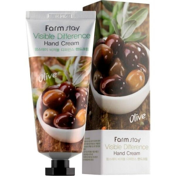 

Крем для рук FarmStay Visible Difference Hand Cream Olive 100мл