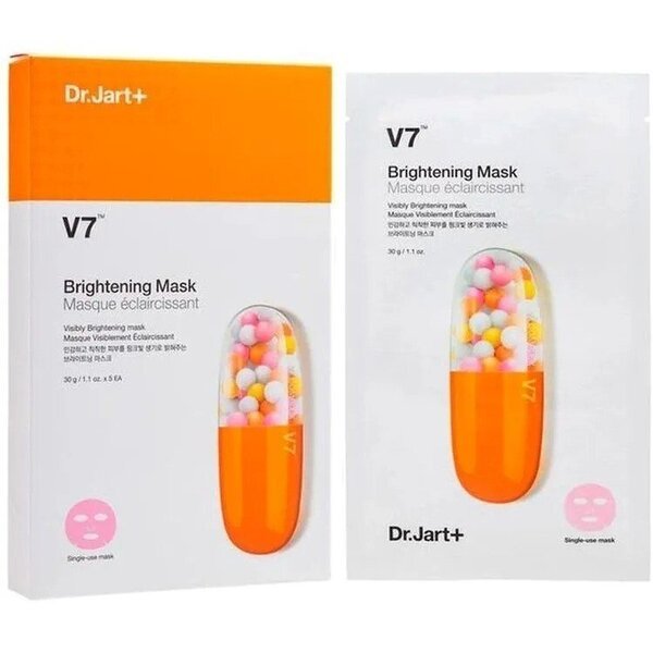 

Маска для лица с витаминным комплексом Dr.Jart+ V7 Brightening Mask 30*5шт