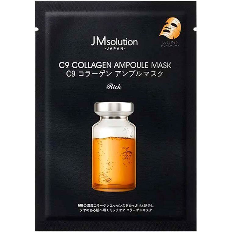 Маска для лица JMsolution Japan C9 Collagen 5*30г фото 