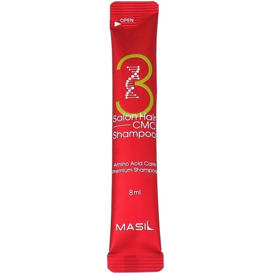 Восстановительный шампунь Masil 3 Salon Hair CMC Shampoo Stick Pouch 8мл фото 