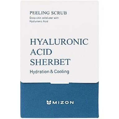 Пилинг-скраб Mizon Hyaluronic Acid Sherbet Peeling Scrub 5*40шт фото 