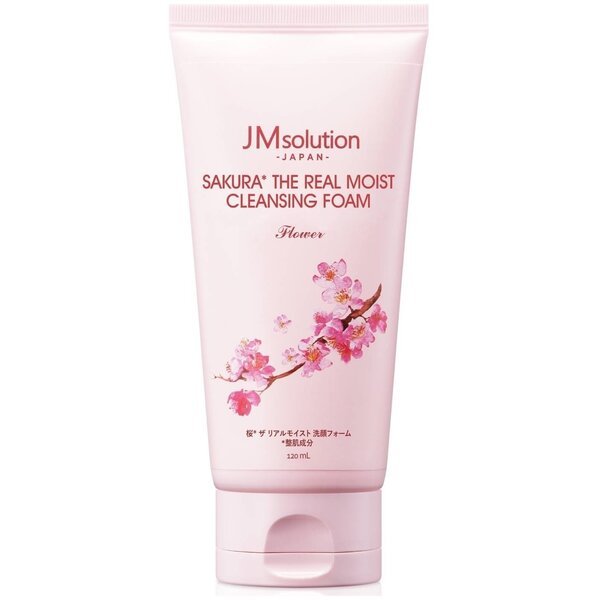 

Пенка для умывания JMsolution Sakura Real Moist Cleansing Foam 120мл