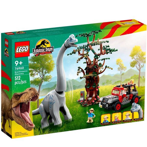 Акція на LEGO 76960 Jurassic Park Открытие брахиозавра від MOYO