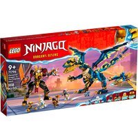 LEGO 71796 Ninjago Стихійний дракон проти робота Імператриці