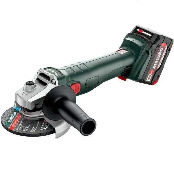 

Шлифмашина угловая аккумуляторная Metabo W 18 L 9-125 QUICK, 2*18В (602249650)