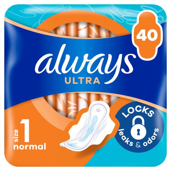 

Гигиенические прокладки Always Ultra Normal Размер 1 40шт